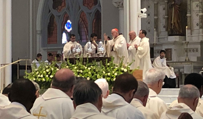 Boston Members Take Part in 2019 Chrism Mass at Cathedral of the Holy ...